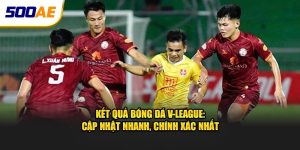 Kết quả bóng đá V-League