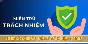 Vai trò của chính sách miền trừ trách nhiệm tại 500AE